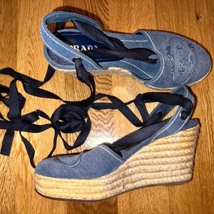 Prada Jean Espadrilles